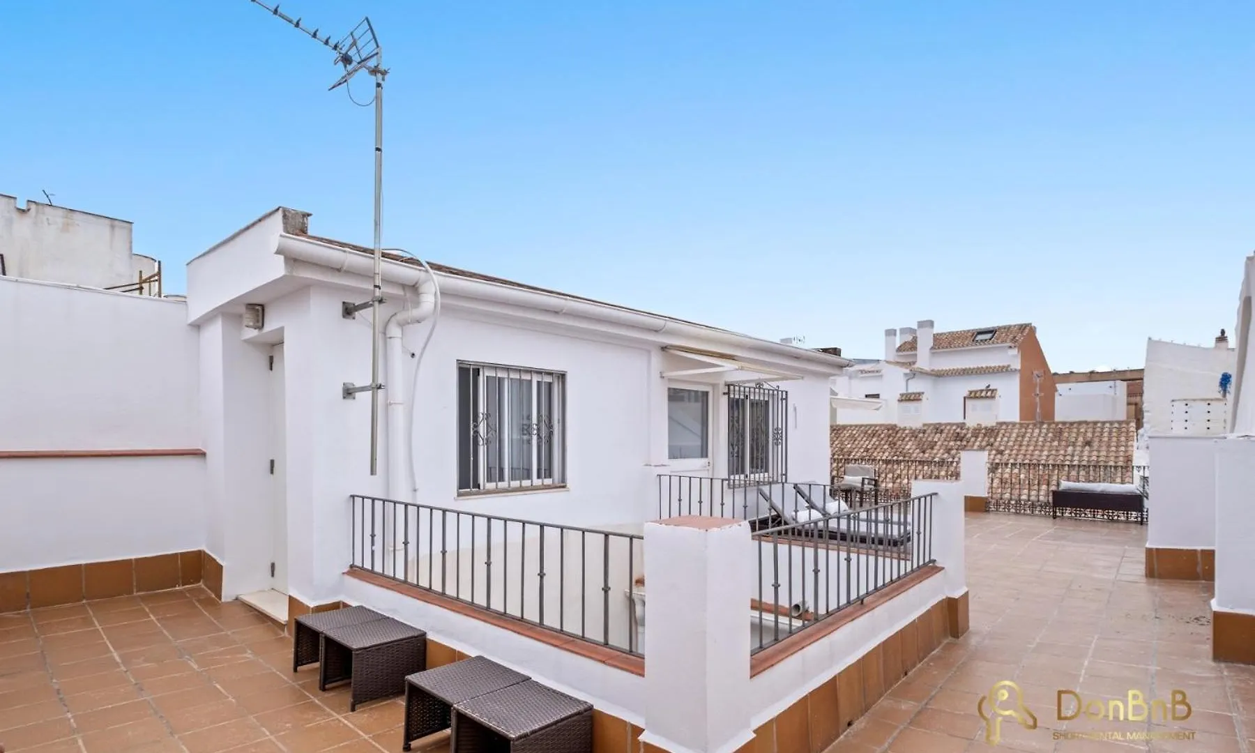 Penthouse In The Heart Of Malaga For 6 People Lejlighed 0*,