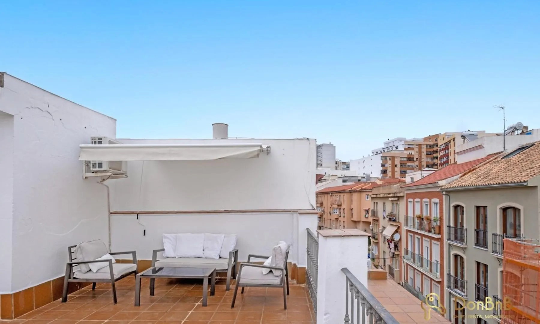 شقة Penthouse In The Heart Of Malaga For 6 People